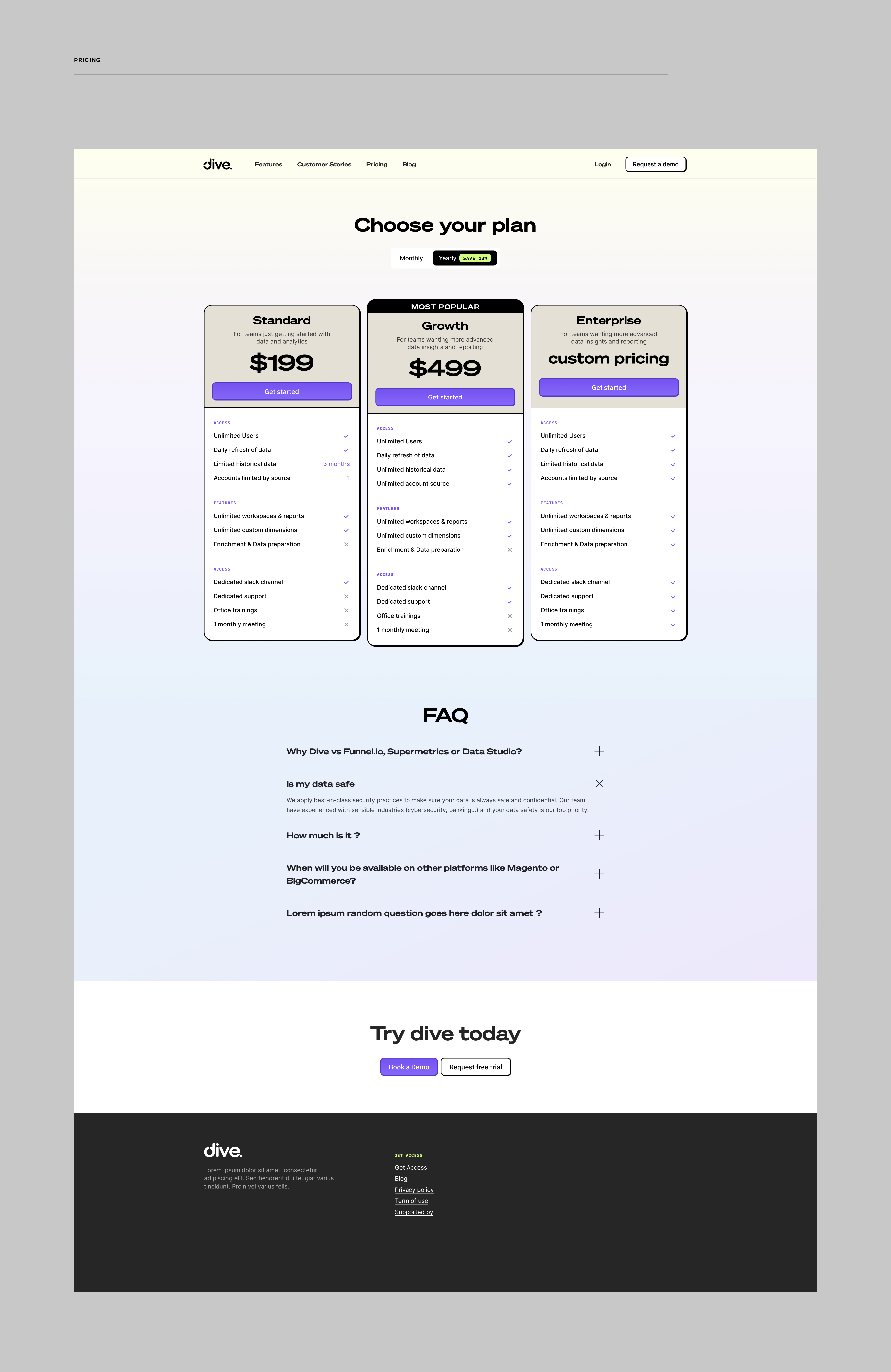 PREVIEW_2 Pricing Page